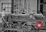 Image of Army artillery being repaired and reconditioned in a factory United States USA, 1945, second 46 stock footage video 65675076676