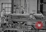 Image of Army artillery being repaired and reconditioned in a factory United States USA, 1945, second 47 stock footage video 65675076676