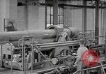 Image of Army artillery being repaired and reconditioned in a factory United States USA, 1945, second 54 stock footage video 65675076676