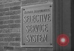 Standbild Selective Service Gebäude Washington DC USA, 1942, aus Sekunde 20 historischem Filmmaterial Videoclip 65675076680