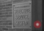 Standbild Selective Service Gebäude Washington DC USA, 1942, aus Sekunde 22 historischem Filmmaterial Videoclip 65675076680