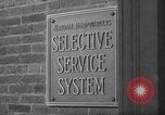 Standbild Selective Service Gebäude Washington DC USA, 1942, aus Sekunde 24 historischem Filmmaterial Videoclip 65675076680