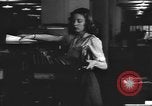 Image of Pentagon woman worker in World War 2 Arlington Virginia USA, 1943, second 12 stock footage video 65675076685