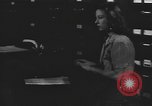 Image of Pentagon woman worker in World War 2 Arlington Virginia USA, 1943, second 19 stock footage video 65675076685