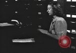 Image of Pentagon woman worker in World War 2 Arlington Virginia USA, 1943, second 21 stock footage video 65675076685
