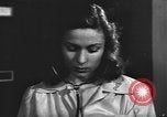 Image of Pentagon woman worker in World War 2 Arlington Virginia USA, 1943, second 23 stock footage video 65675076685