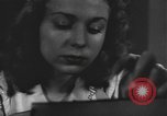 Image of Pentagon woman worker in World War 2 Arlington Virginia USA, 1943, second 39 stock footage video 65675076685