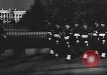 Image of army guards at White House Washington DC USA, 1943, second 17 stock footage video 65675076686