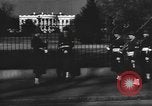 Image of army guards at White House Washington DC USA, 1943, second 19 stock footage video 65675076686