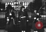 Image of army guards at White House Washington DC USA, 1943, second 28 stock footage video 65675076686