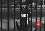 Image of army guards at White House Washington DC USA, 1943, second 48 stock footage video 65675076686