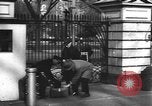 Image of army guards at White House Washington DC USA, 1943, second 54 stock footage video 65675076686