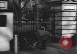Image of army guards at White House Washington DC USA, 1943, second 58 stock footage video 65675076686