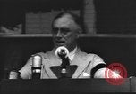 Standbild Präsident Roosevelt Adressen US Army wachen Washington DC USA, 1943, aus Sekunde 29 historischem Filmmaterial Videoclip 65675076687
