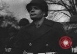 Standbild Präsident Roosevelt Adressen US Army wachen Washington DC USA, 1943, aus Sekunde 52 historischem Filmmaterial Videoclip 65675076687