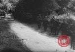 Image of German soldiers capture American soldiers after attacking tanks Western Front European Theater, 1944, second 10 stock footage video 65675076702