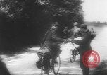 Image of German soldiers capture American soldiers after attacking tanks Western Front European Theater, 1944, second 14 stock footage video 65675076702