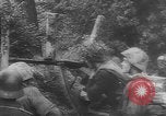 Image of German soldiers capture American soldiers after attacking tanks Western Front European Theater, 1944, second 31 stock footage video 65675076702