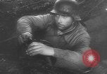 Image of German soldiers capture American soldiers after attacking tanks Western Front European Theater, 1944, second 51 stock footage video 65675076702