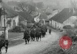 Image of AEF artillerymen moving through a French Village France, 1918, second 4 stock footage video 65675076714