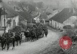 Image of AEF artillerymen moving through a French Village France, 1918, second 9 stock footage video 65675076714