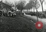 Image of AEF artillerymen moving through a French Village France, 1918, second 39 stock footage video 65675076714
