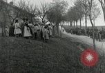 Image of AEF artillerymen moving through a French Village France, 1918, second 52 stock footage video 65675076714