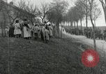 Image of AEF artillerymen moving through a French Village France, 1918, second 55 stock footage video 65675076714