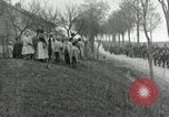 Image of AEF artillerymen moving through a French Village France, 1918, second 62 stock footage video 65675076714