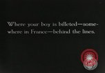 Image of AEF soldiers behind the lines France, 1918, second 3 stock footage video 65675076718