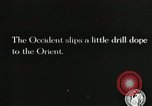 Image of US soldier teaches Asian man close order drill France, 1918, second 3 stock footage video 65675076719