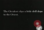 Image of US soldier teaches Asian man close order drill France, 1918, second 4 stock footage video 65675076719