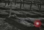 Image of Soldier burial after World War I Battle of Saint-Mihiel St Mihiel France, 1918, second 51 stock footage video 65675076724