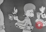Image of Private Snafu cartoon about hygiene and sanitation United States USA, 1944, second 30 stock footage video 65675076738