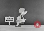 Image of Private Snafu cartoon about hygiene and sanitation United States USA, 1944, second 52 stock footage video 65675076738