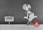 Image of Private Snafu cartoon about hygiene and sanitation United States USA, 1944, second 54 stock footage video 65675076738