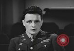 Image of United States soldiers Bastogne Belgium, 1945, second 58 stock footage video 65675076740