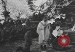 Image of US 101st Airborne soldiers in Battle of Bulge Bastogne Belgium, 1945, second 3 stock footage video 65675076741