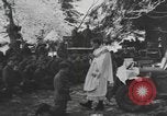 Image of US 101st Airborne soldiers in Battle of Bulge Bastogne Belgium, 1945, second 4 stock footage video 65675076741