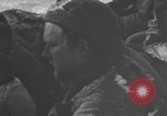 Image of US 101st Airborne soldiers in Battle of Bulge Bastogne Belgium, 1945, second 11 stock footage video 65675076741
