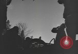 Image of US 101st Airborne soldiers in Battle of Bulge Bastogne Belgium, 1945, second 18 stock footage video 65675076741