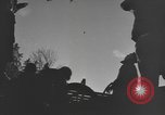 Image of US 101st Airborne soldiers in Battle of Bulge Bastogne Belgium, 1945, second 19 stock footage video 65675076741