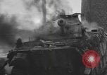 Image of US 101st Airborne soldiers in Battle of Bulge Bastogne Belgium, 1945, second 21 stock footage video 65675076741