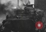 Image of US 101st Airborne soldiers in Battle of Bulge Bastogne Belgium, 1945, second 24 stock footage video 65675076741