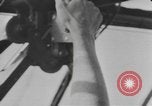 Image of US 101st Airborne soldiers in Battle of Bulge Bastogne Belgium, 1945, second 49 stock footage video 65675076741