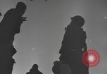 Image of US 101st Airborne soldiers in Battle of Bulge Bastogne Belgium, 1945, second 56 stock footage video 65675076741