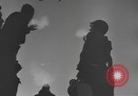 Image of US 101st Airborne soldiers in Battle of Bulge Bastogne Belgium, 1945, second 57 stock footage video 65675076741