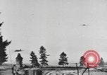 Image of US 101st Airborne soldiers in Battle of Bulge Bastogne Belgium, 1945, second 62 stock footage video 65675076741