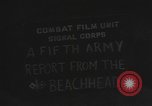 Image of United States troops Italy, 1944, second 9 stock footage video 65675076746