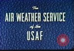 Image of weather forecasting United States USA, 1960, second 8 stock footage video 65675076761